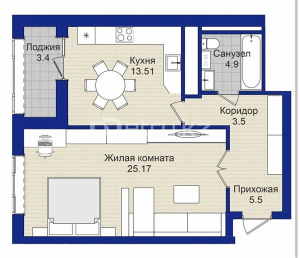 Продается 1,2,3 комнатные квартиры в ЖК TURAN PALACE