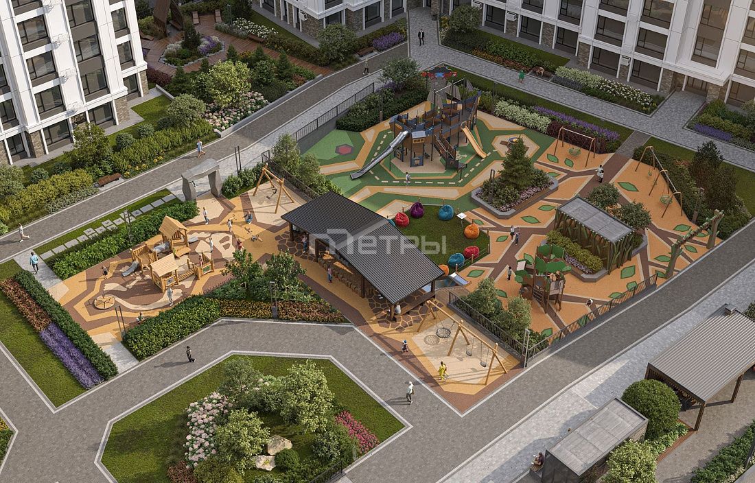 3 комнатная ЖК Capital park Vector