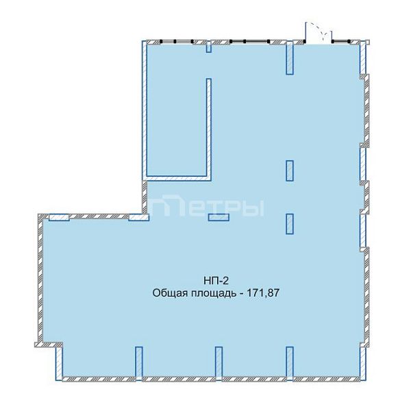 ЖК Respublika блок С н2 S-174м2