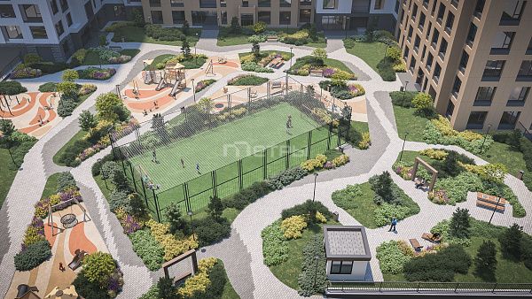 ЖК Jetisu Kerbez Comfort 1 комн 37.46 м²