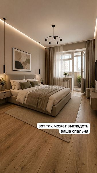 Евро 2 в ЖК Сафар, распашонка 42m2 ПРОДАНА