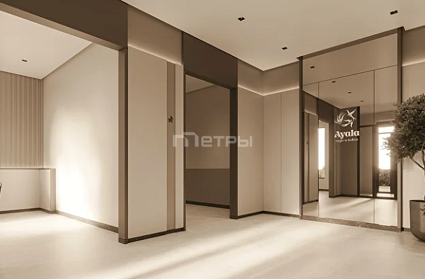2х комн. кв. 63.23 м² ЖК Аyala