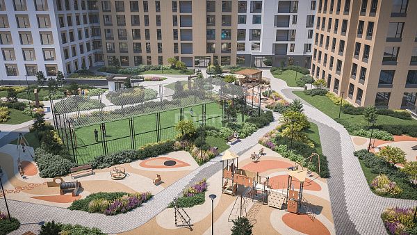 ЖК Jetisu Kerbez Comfort 1 комн 37.46 м²