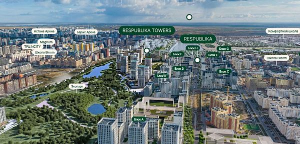 ЖК Respublika Towers