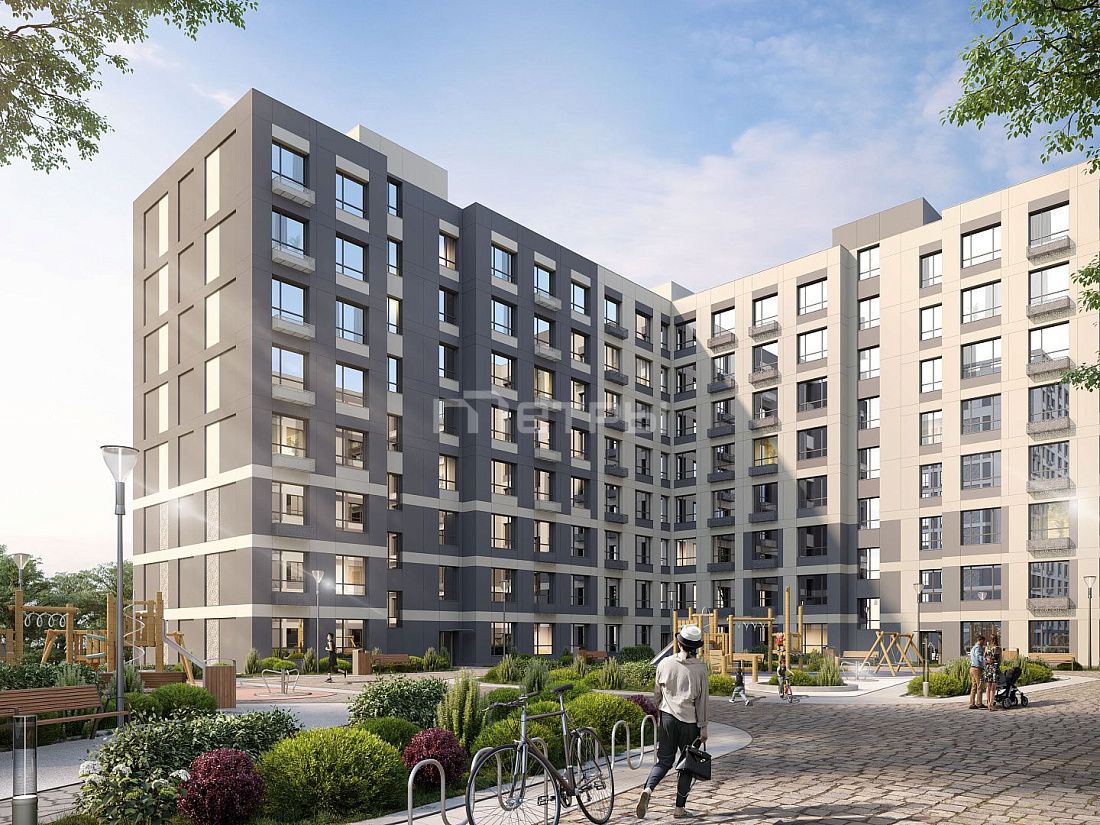 3-комн. в ЖК Bozjyra  90.77 м²