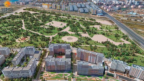  ЖК Jetisu Kerbez Comfort 1 комн 37.46 м²
