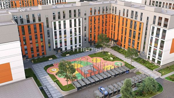 Евро 2 в ЖК Сафар, распашонка 42m2 ПРОДАНА