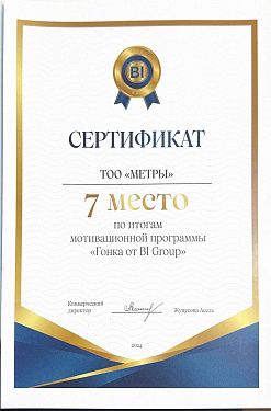 7 место BI Group. 2023 год