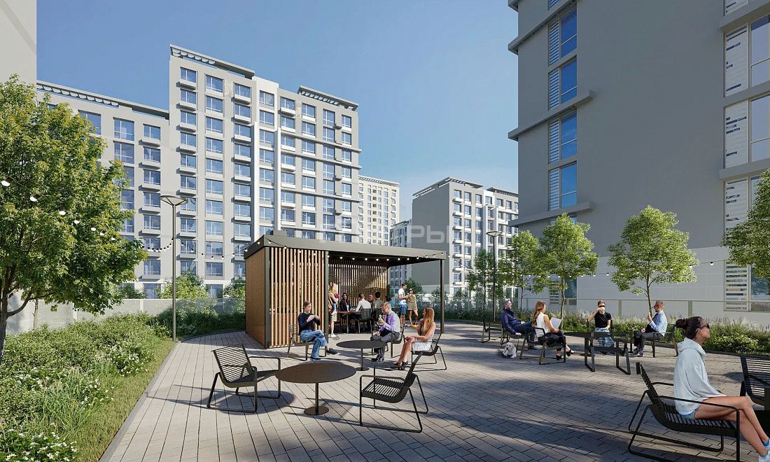 2 комнатная ЖК Greenline Garden 2