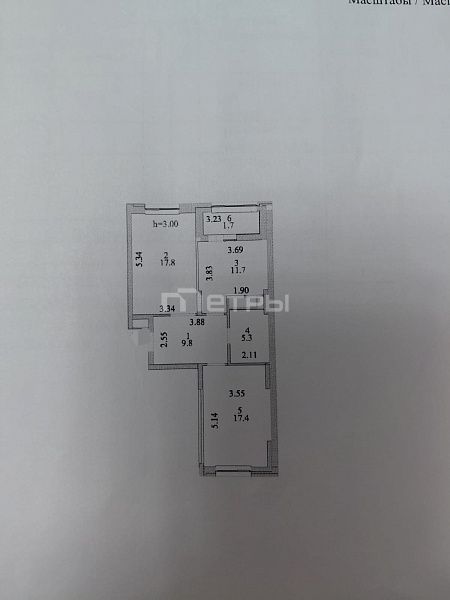 3 комнатная ЖК Sardar City