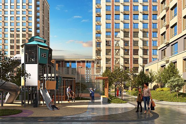 2 комнатная ЖК Birjan sal