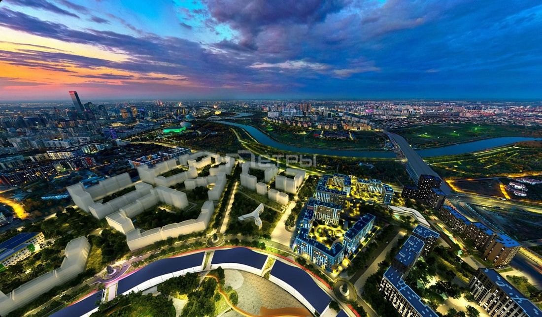 3 комнатная ЖК Capital park Vector