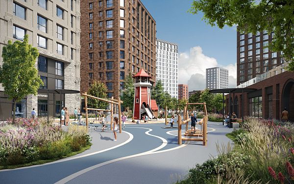 2 комнатная ЖК Greenline Garden 2