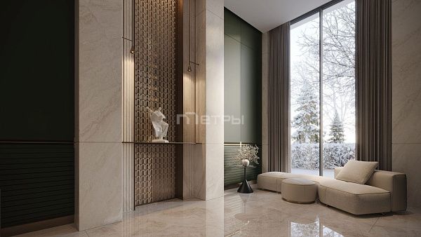 2 комнатная ЖК Birjan sal