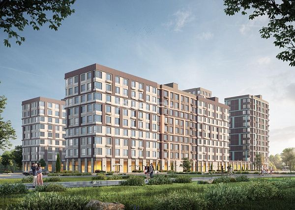 ЖК Saryn 1 комн 38.59 м²
