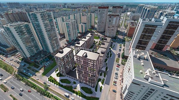 ЖК Saryn 1 комн 38.59 м²