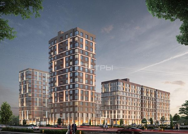 ЖК Saryn 1 комн 38.59 м²
