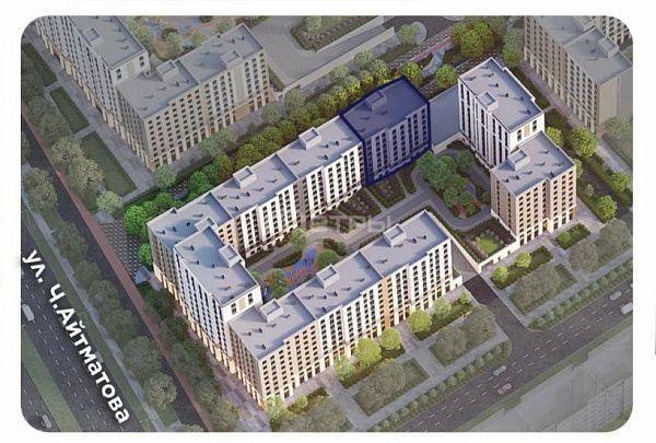 1 комн студия в ЖК ЖК ŪIA.TARIH 30*m2
