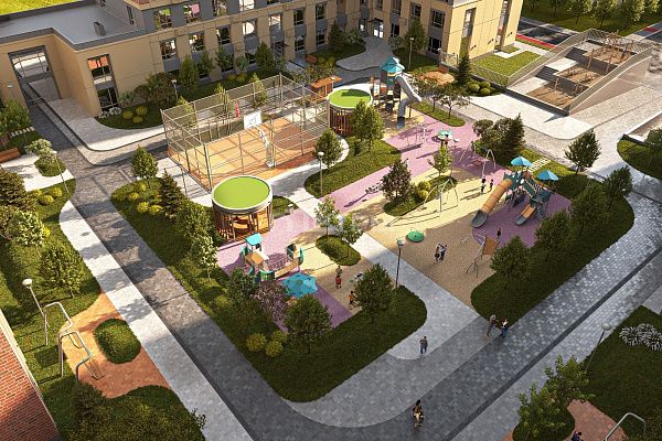 2 комнатная ЖК Birjan sal