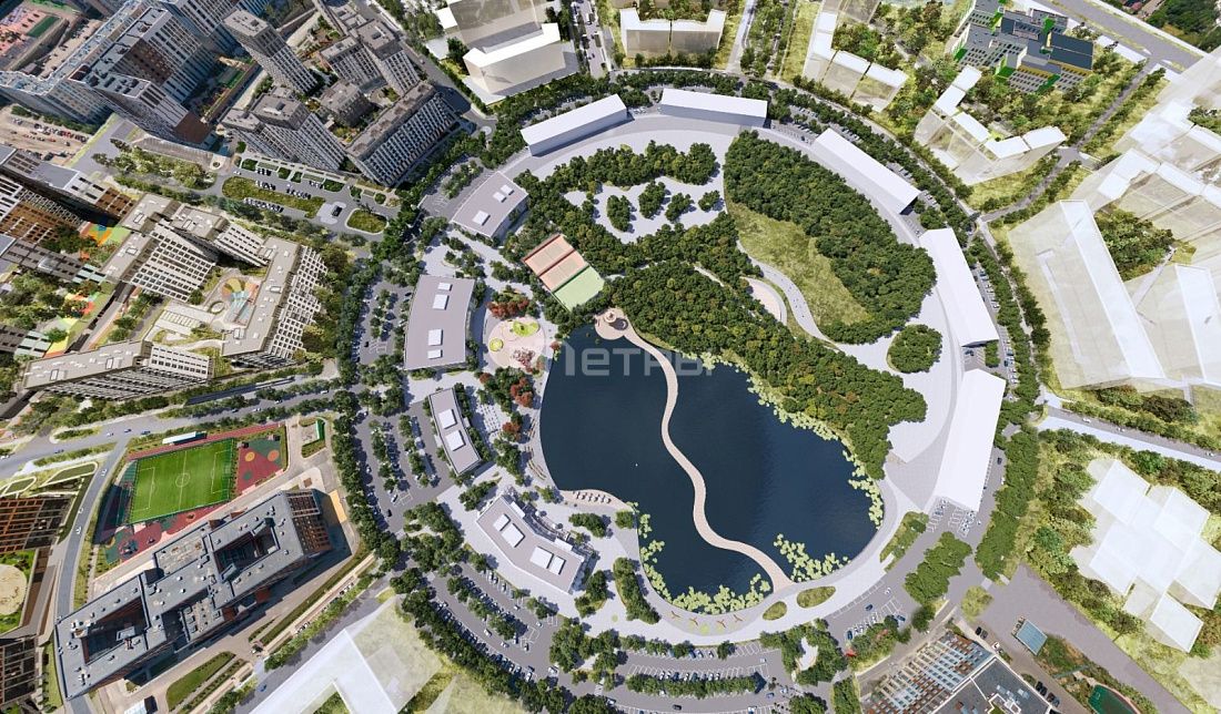 3 комнатная ЖК Capital park Vector